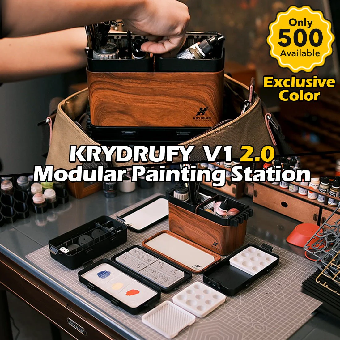 Modular Portable Painting Station